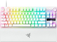 Razer Huntsman V3 Pro TKL Wired Analog Optical Gaming Keyboard Snap Tap White