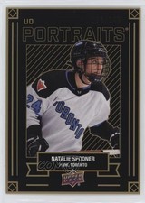 2024 Upper Deck PWHL 1st Edition UD Portraits Gold 196/299 Natalie Spooner 1jz1