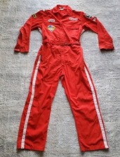 Vintage Camera Patches Ballooning Team Wingsuit Jumpsuit Red Racing Flight Suit