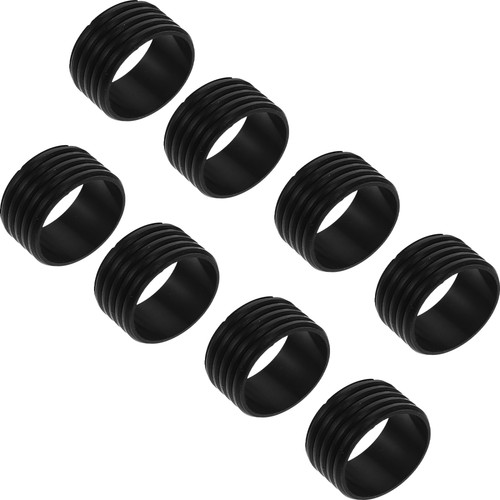 8 Pezzi Racchetta Tennis Anello Silicone Sovragrip Sostituibili Attrezzatura Badminton - Foto 2 di 12