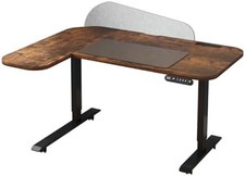 Gaming Electric Standing Desk L Shaped with Screen, 59 Inch PC