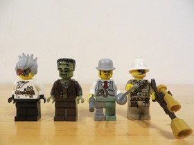 Lego 9466 The Crazy Scientist And His Monster Monster Fighters Complete