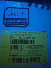 JANDY JLU4C24W150 WATERCOLORS LED NICHELESS LIGHT 24W 150 FT CORD JANDY JLU4C24W150 WATERCOLORS LED NICHELESS LIGHT 24W 150 FT CORD - Image 1