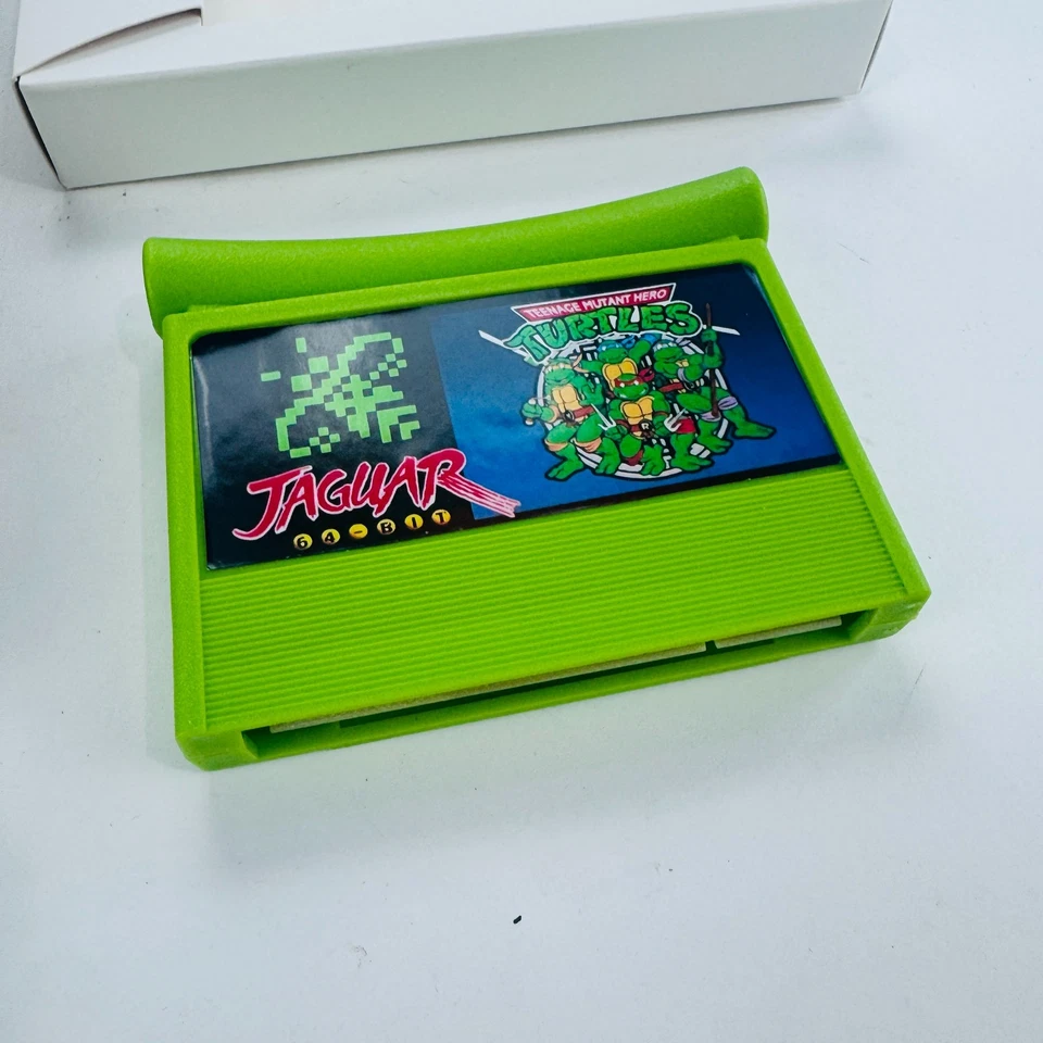 TMHT Teenage Mutant Hero Turtles Atari Jaguar Cartridge Boxed Very Rare TMNT - Image 3 of 4