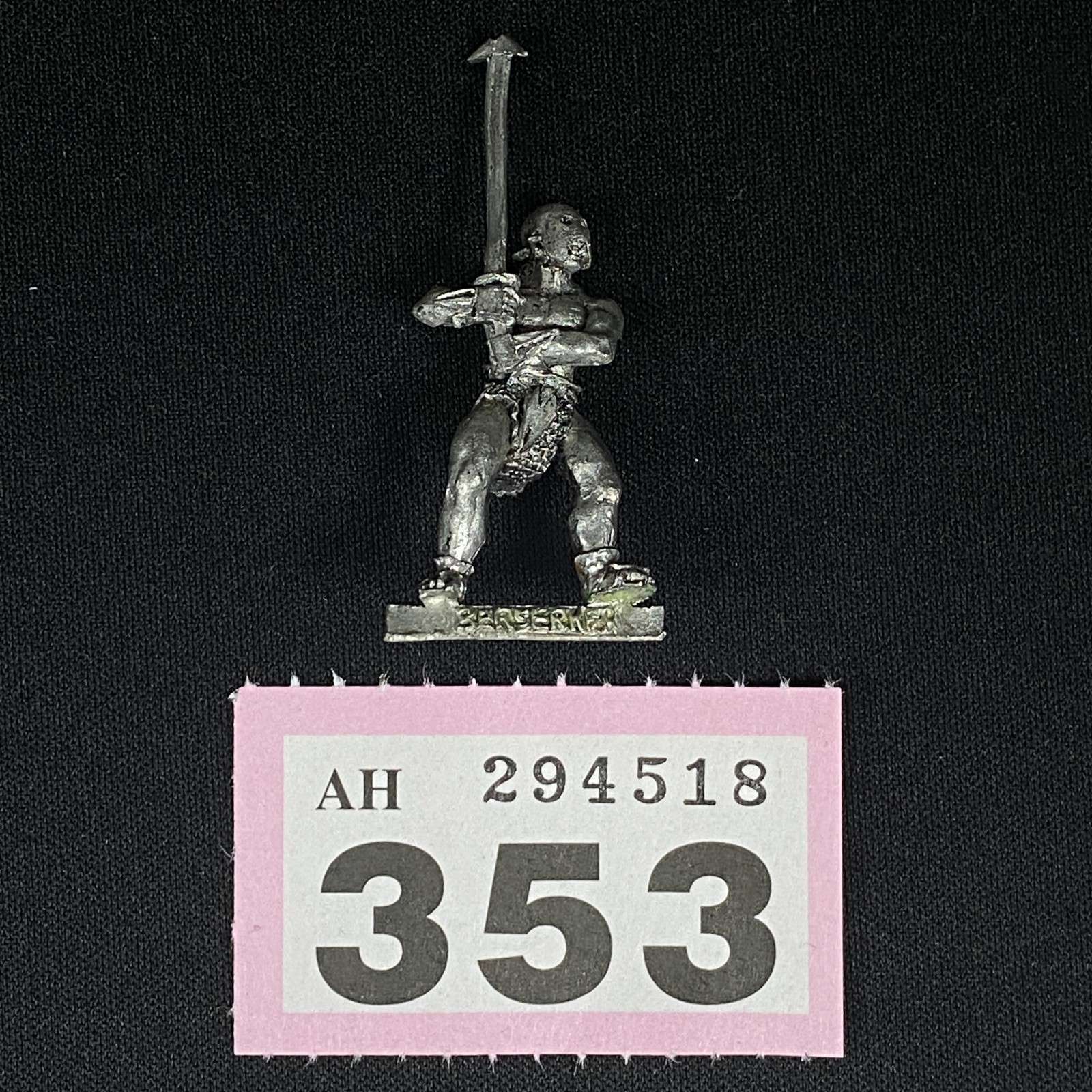 LOTE MINIATURA URUK-HAI BERSERKER METAL GAMES WORKSHOP EL SEÑOR DE LOS ANILLOS