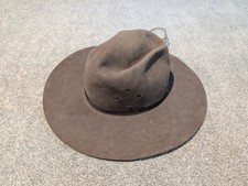 Vintage Akubra Hat Mens 61 Colly Felt Cowboy Western Australian