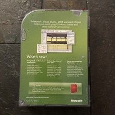 Microsoft Visual Studio 2008 Standard - Full Version 127-00166 