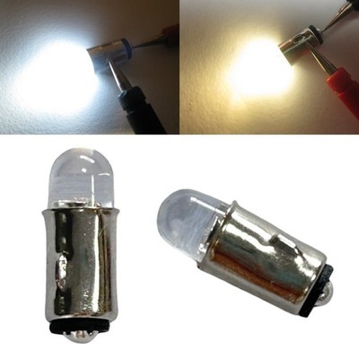 LED BA5S Sockel Fassung warmweiß weiß LEDs 3-22V Märklin 600150 H0 Loks Waggons