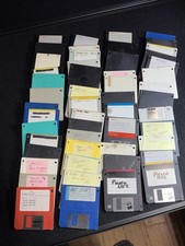 Huge Lot of 50 Vintage Apple Macintosh PHOTO Floppy Disks From ESTATE SALE
