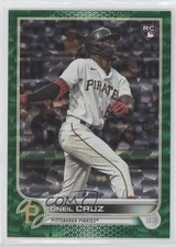 2022 Topps Series 2 Green Foilboard 335/499 Oneil Cruz #537 7xr