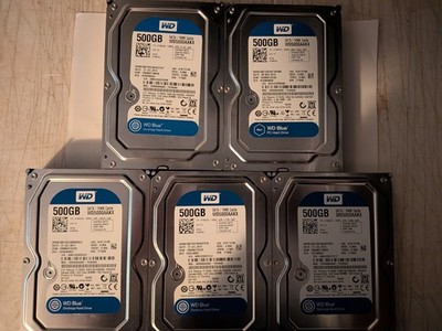 Western Digital 500GB,Internal,7200 RPM,3.5inch (WD5000AAKX) Hard Drive