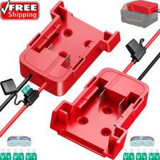 2-Pack 18V for Milwaukee M18 Battery Adapter for Power Wheels Battery Upgrade Co