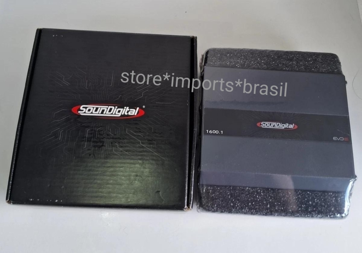 SOUNDIGITAL 1600.1 - 1 OHMS EVO6 / DIGITAL AMPLIFIER 1600 WATTS RMS NEW MODEL