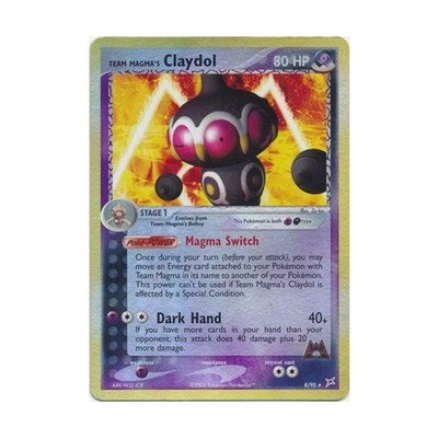 Pokemon Team Magma vs Team Aq  Team Magma's Claydol (8) (HR) #8 (Reverse Ho NM