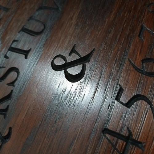 Ouija Victorian Spirit Board Hand Engraved Occult Candle Planchette Included - Picture 8 of 24