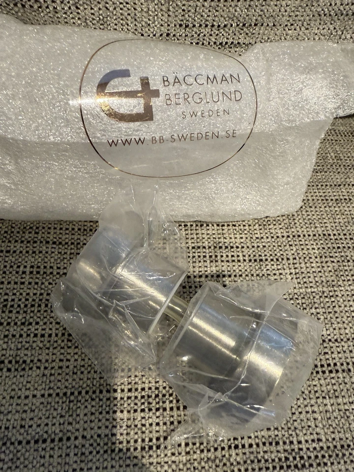 NEW Bachman Berglund Dot 30 Shower Door Knob Brushed Stainless Steel - Image 4 of 4