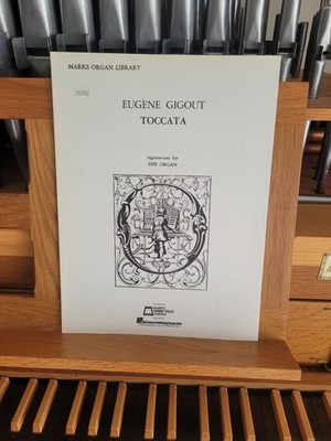 * Eugene Gigout: Toccata; organ (Marks)