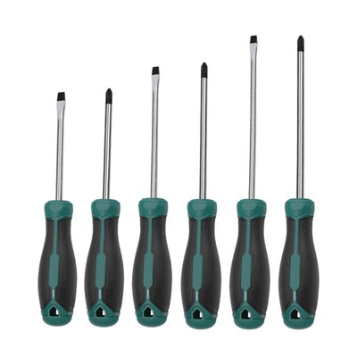 6mm Screwdriver with Rubber Handle for Household Renovation and Electronic