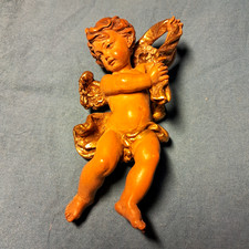 Angioletto in legno intagliato