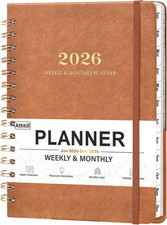 2026 Planner - 2026 Planner Weekly and Monthly, Jan. 2026 - Dec. 2026, Inner Poc