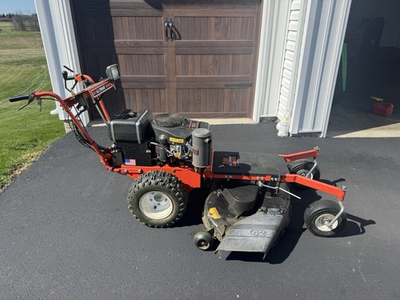 #ad DR All Terrain Walk Behind Lawn Mower 15 HP 42 in Rotary Blade with attachments $3500.00