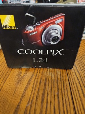 Nikon COOLPIX L24 14.0MP Digital Camera - Red for sale online | eBay