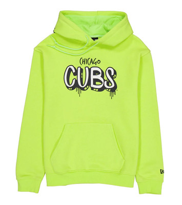 Chicago Cubs New Era Hi Vis Hoodie LARGE
