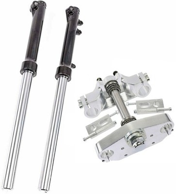 33mm Front Forks Triple Clmap Disc Brake Dirt Bike for Appollo 70 110cc 125cc