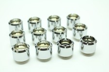 Monsoon Hardline Economy Compression Fittings, 1/2" x 5/8" 11-Pack - Chrome