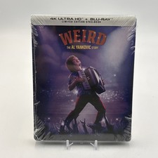Weird: The Al Yankovic Story Limited Steelbook Edition  4K Ultra HD  Blu-ray 