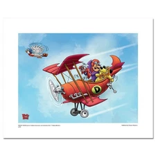 Wacky Races, "Dastardly" Limited Edition Giclee from Hanna-Barbera, Numbered and