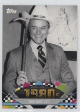 2011 Topps American Pie Larry Hagman Who Shot JR? #140 0s62