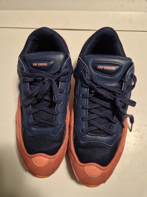 Adidas Raf Simons Ozweego Men 8 Pink Blue Sneakers Shoes F34268 Low Top