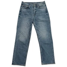 American Eagle Jeans Women’s 6 Super High Rise Ankle Straight Stretch Denim