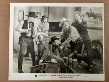 Buster Crabbe  Mady Lawrence  Al St. John Lightning Raiders 1946  photo 50850