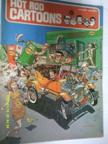 Revista Hot Rod Cartoons #13, noviembre 1966 ~ Buen estado   - Imagen 1 de 2