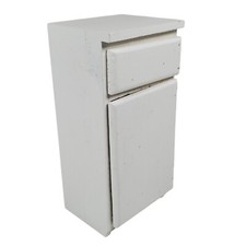 Dollhouse Miniature Kitchen Refrigerator Furniture Fridge Freezer Cabinet 1:12