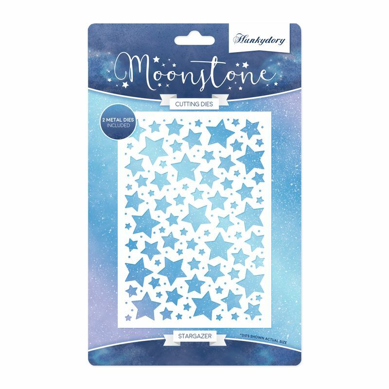 Hunkydory - Moonstone STARGAZER Background Craft Cutting Die Set - MSTONE124