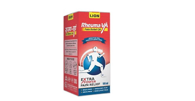 Extra power pain relief oil 50ml lion rheuma-va ayurvedic free shipping