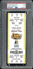 2000 NBA FINALS GAME 3 FULL TICKET KOBE NBA FINALS ROAD DEBUT LAKERS/PACER PSA 4