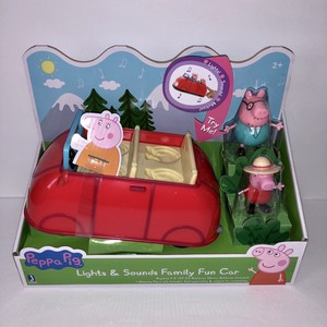 peppa pig lights and sounds car