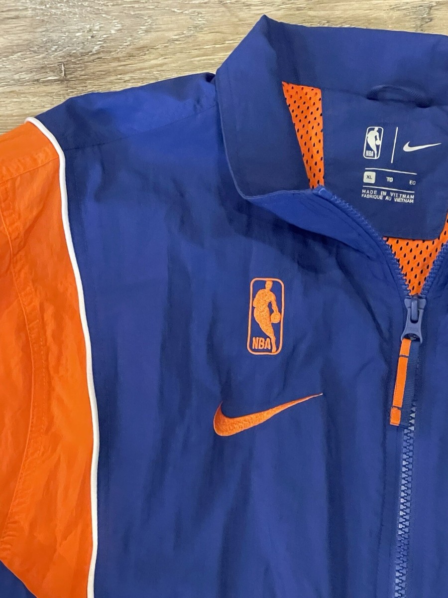 Nike New York Knicks Retro NBA Tracksuit Jacket Windbreaker