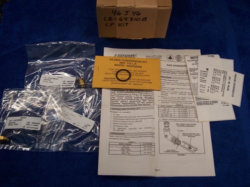 New Lennox 46J46 LB-65810B Natural-LP Conversion Kit for G21 & GSR21 Furnace
