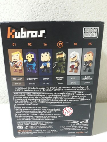 Mega Bloks - Kubros - HALO Master Chief - #17 - DPH88 -147 Pcs - SEALED - Picture 2 of 6