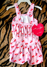 Pet Dress Dog or Cat Cherries Pink Red sm New 