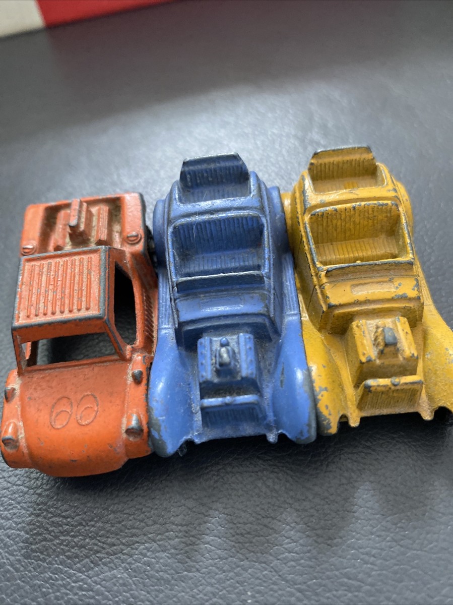 Jouet Ancien TootsieToy – Voiture Rouge – Métal Blanc Et Roues Caoutchouc – Années 30 – 3,5 Pouces