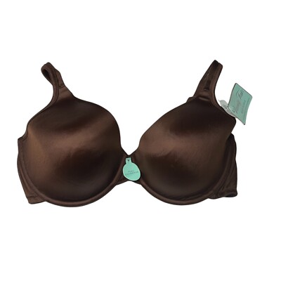 New Vanity Fair Body Sleeks brown lined Bra 40D