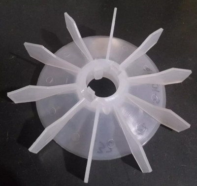 WEG motor Fan Ventilator SUBSTITUTE 10 blades OD 6.5'' x 1.125'' ID NOT ORIGINAL