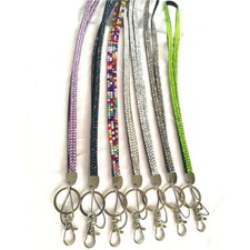Quality Rhinestone Lanyard Diamante Extra Long Lanyard ID Card Mobile Phone