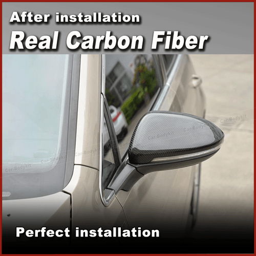Carbon Spiegelkappen Spiegel Gehäuse Turning Für VW Golf 7 VII GTI Golf 7.5 MK7 - Bild 4 von 15